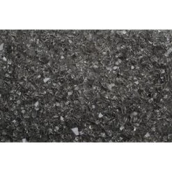 American Fireglass 18-in H Burner| 1/4-in Bronze Fire Glass 50 Lbs | NG