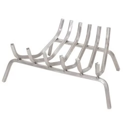 22" Stainless Steel Fireplace Grates