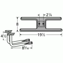 Sunbeam Cast Iron "H" Burner And Venturi Kit