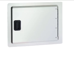 FireMagic Legacy 17 X 24 Horizontal Access Door With Black Handle - 23917-S