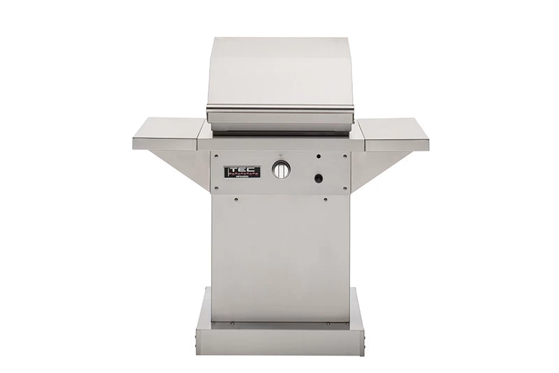 TEC Infrared Patio FR 26" Grill On A Stainless Pedestal - PFR1PEDS