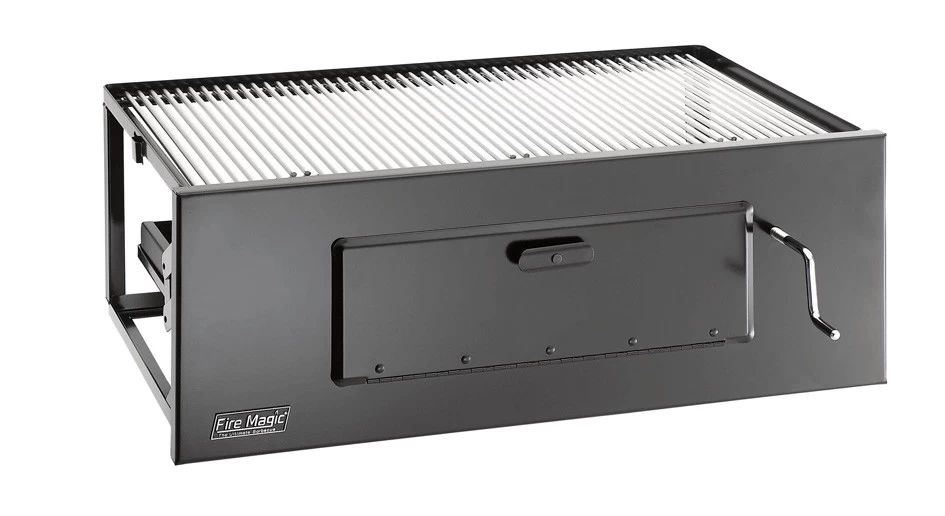 Fire Magic 24" Lift-A-Fire Built-in Charcoal Barbecue (No Cooking Grates) - 3339
