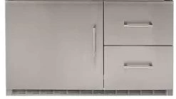 Alfresco 42" Refrigerator Cart W Marinating Drawers - ARXE-42C