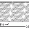 18 7/16 X 26 5/8, Charbroil, Kenmore Stamped Stainless Cooking Grids - 5S473