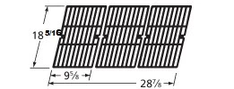 18 5/16 X 28 7/8, Cast Iron Cooking Grids, Charbroil, Kenmore - Image 2