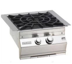 Fire Magic Aurora Built-in Power Burner W Porcelain Cast Iron Grid