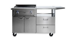 Lynx 30" Asado Cooktop Grill On Mobile Kitchen Cart - L30AG+LMKC4