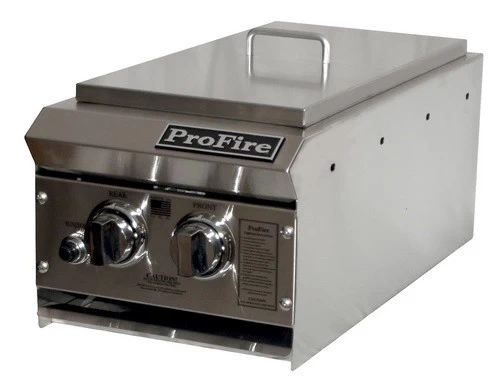 ProFire Propane Double Side Burner For Cart Grills