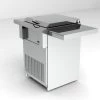 Alfresco Counter Top Refrigerator On Cart