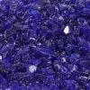 American Fireglass Dark Blue Fire Pit Glass