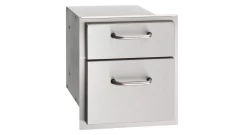 AOG Stainless Steel Double Drawer - 16-15-DSSD