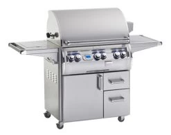Fire Magic Echelon 660s Grill On Cart W Single Side Burner, One Infrared Burner, Digital Thermometer