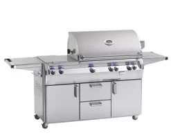 Fire Magic Echelon 790s A Grill On Cart, One Infared, Double Side Burner