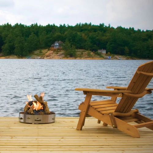 Napoleon Propane Patioflame Stainless Steel Fire Pit - GPFP - Image 2