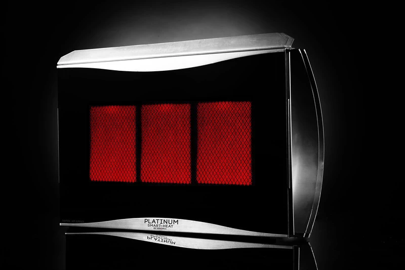 Bromic Heating Platinum Radiant Heater | 3 Burner | NG