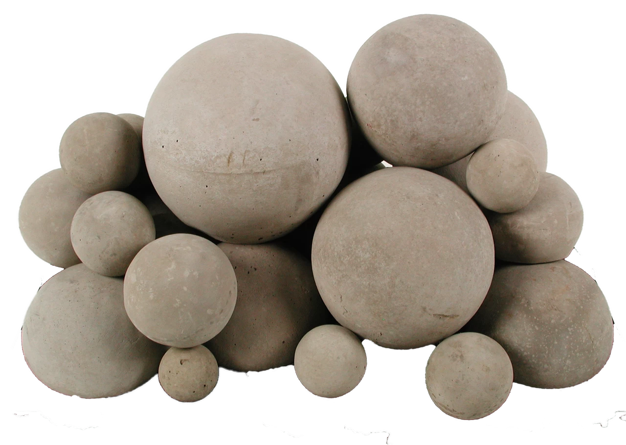 Rasmussen 18" Mixed Fireballs | White