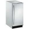 Uline 15" Stainless Steel Ice Maker - UOCR115-SS01B