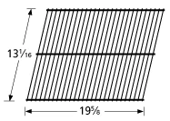 13 1/16 X 19 5/8, Porcelain Cooking Grid - 50301